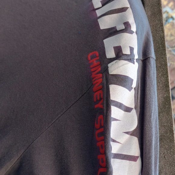 Layin' Pipe T-Shirt Lifetime Chimney Supply (Bella Canvas) 2XL - Picture 11 of 16